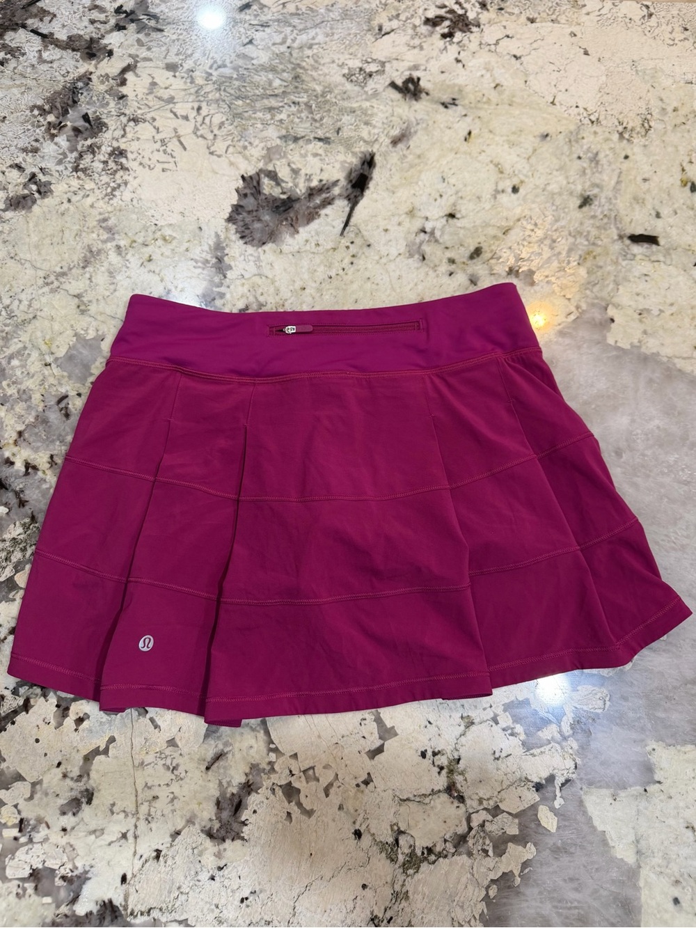 lululemon athletica Deep Magenta Athletic Skater Skirt
